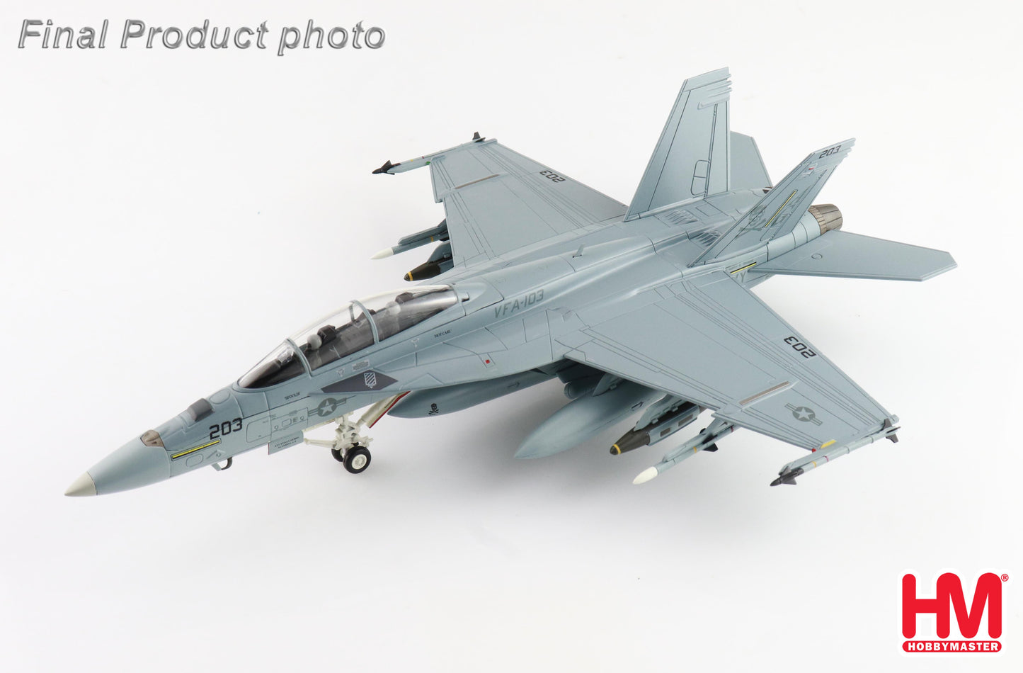 1/72 F/A-18F Super Hornet AG203/166613 VFA-103 "Jolly Rogers" US Navy June 2016