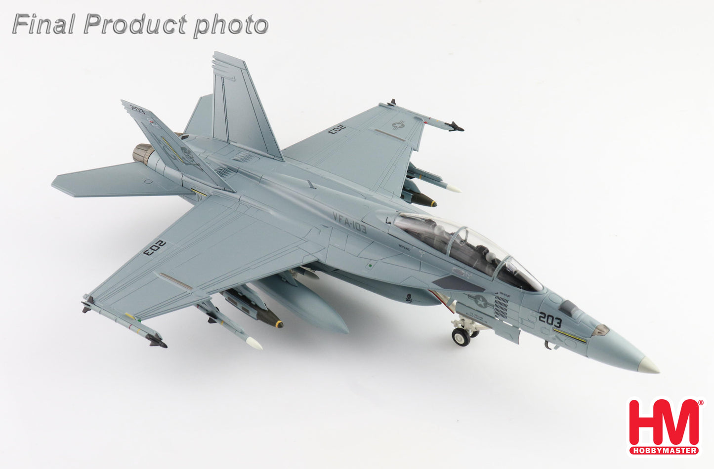 1/72 F/A-18F Super Hornet AG203/166613 VFA-103 "Jolly Rogers" US Navy June 2016