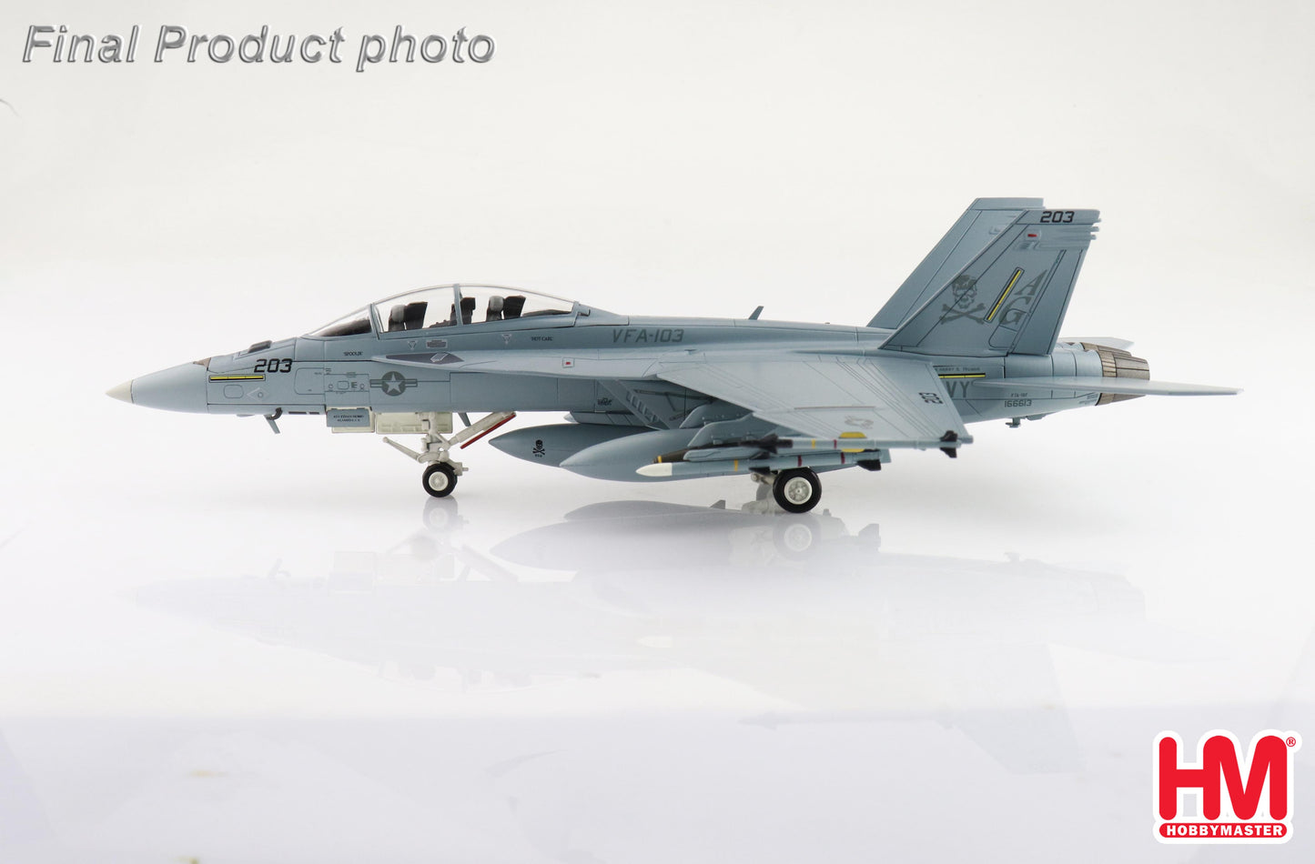 1/72 F/A-18F Super Hornet AG203/166613 VFA-103 "Jolly Rogers" US Navy June 2016
