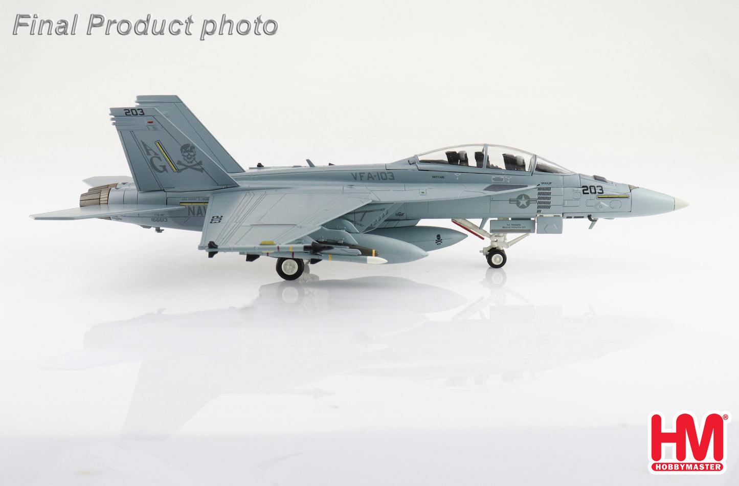 1/72 F/A-18F Super Hornet AG203/166613 VFA-103 "Jolly Rogers" US Navy June 2016