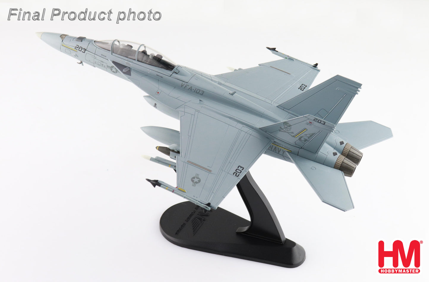 1/72 F/A-18F Super Hornet AG203/166613 VFA-103 "Jolly Rogers" US Navy June 2016