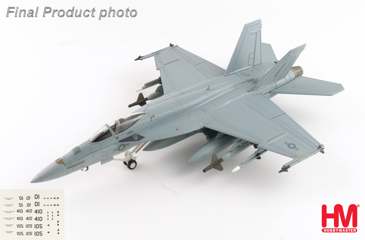 1/72 F/A-18E "Dagger Team" (with Decals for 01 105 410 Airplanes)