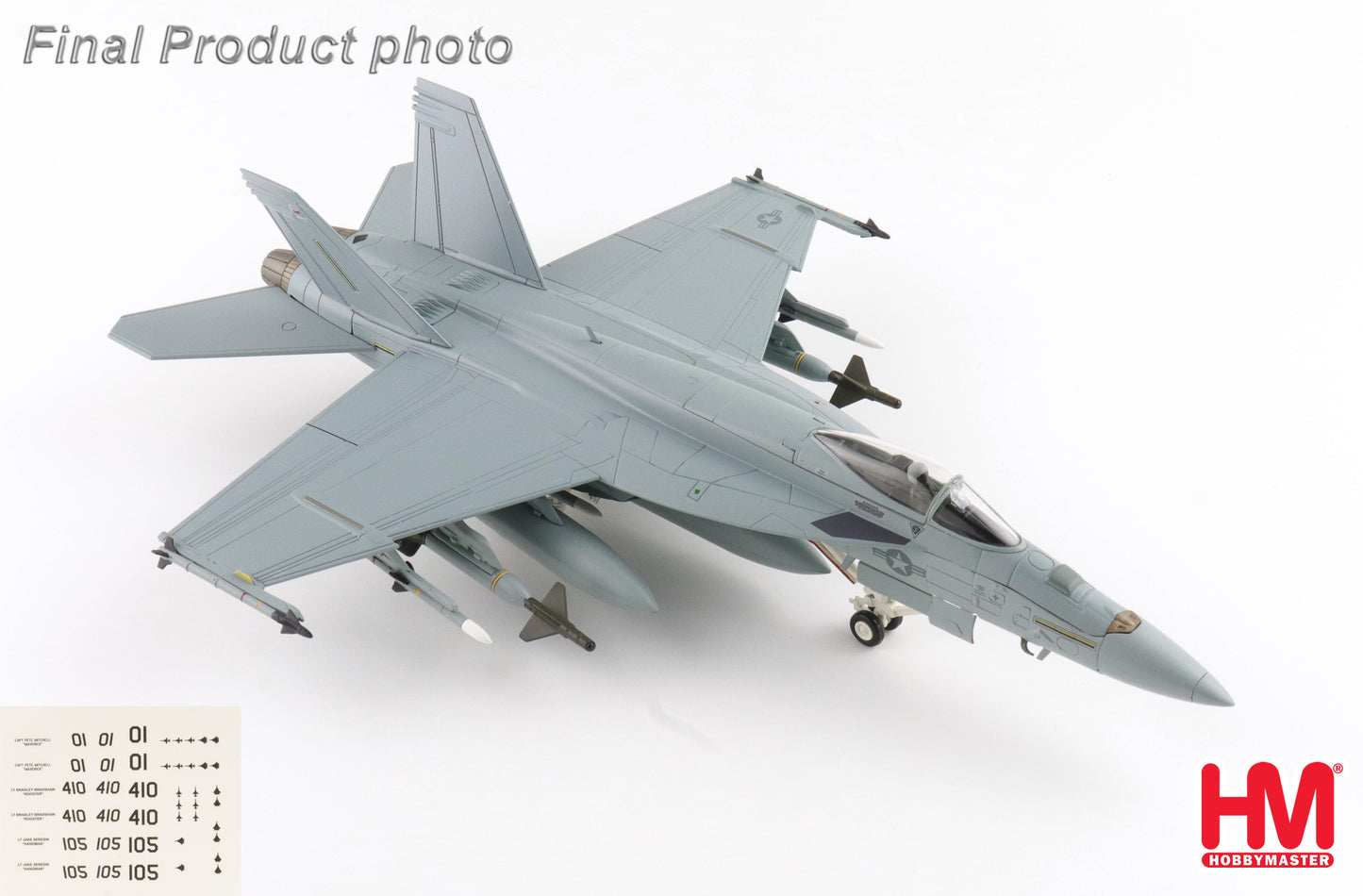 1/72 F/A-18E "Dagger Team" (with Decals for 01 105 410 Airplanes)