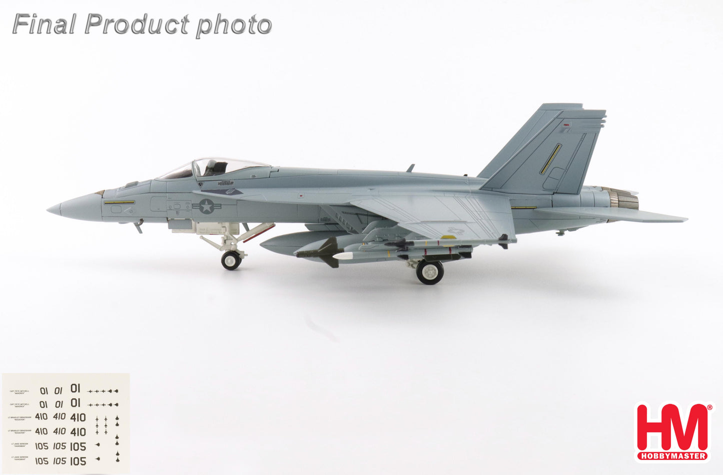 1/72 F/A-18E "Dagger Team" (with Decals for 01 105 410 Airplanes)