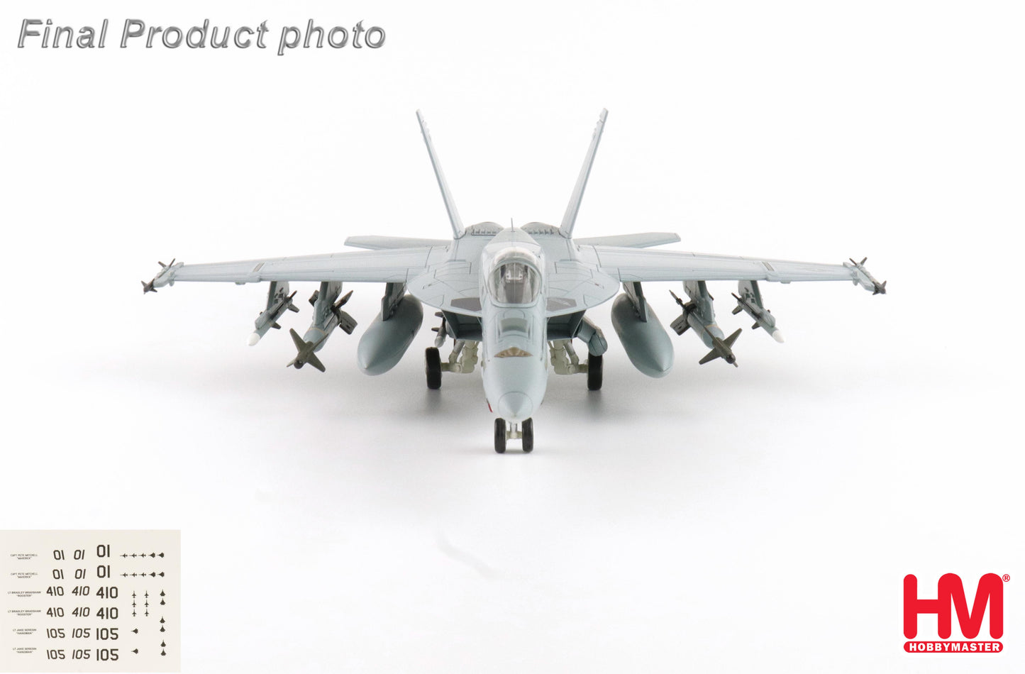 1/72 F/A-18E "Dagger Team" (with Decals for 01 105 410 Airplanes)