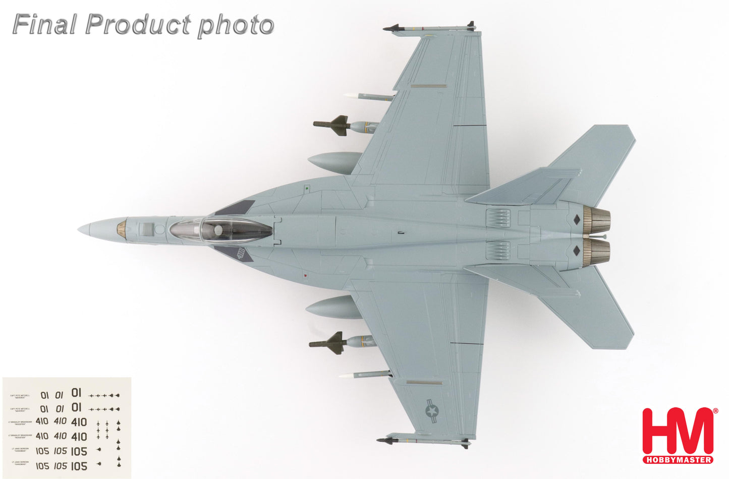 1/72 F/A-18E "Dagger Team" (with Decals for 01 105 410 Airplanes)