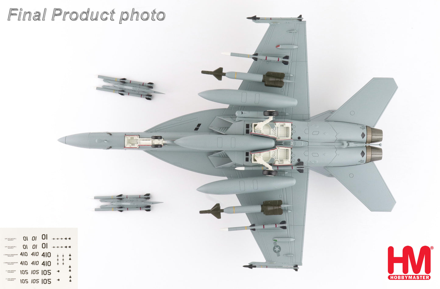 1/72 F/A-18E "Dagger Team" (with Decals for 01 105 410 Airplanes)