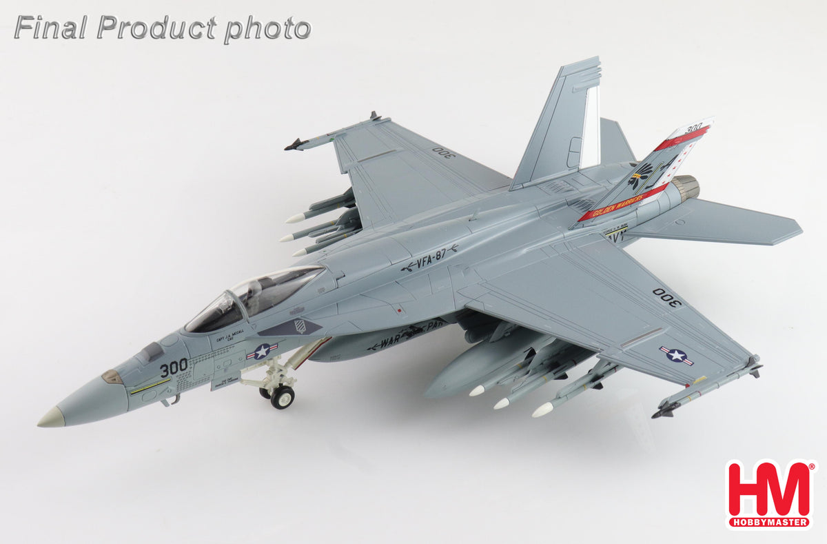 1/72 F/A-18E "Golden Warriors" 168910 VFA-87 2017 "Operation Inherent Resolve"