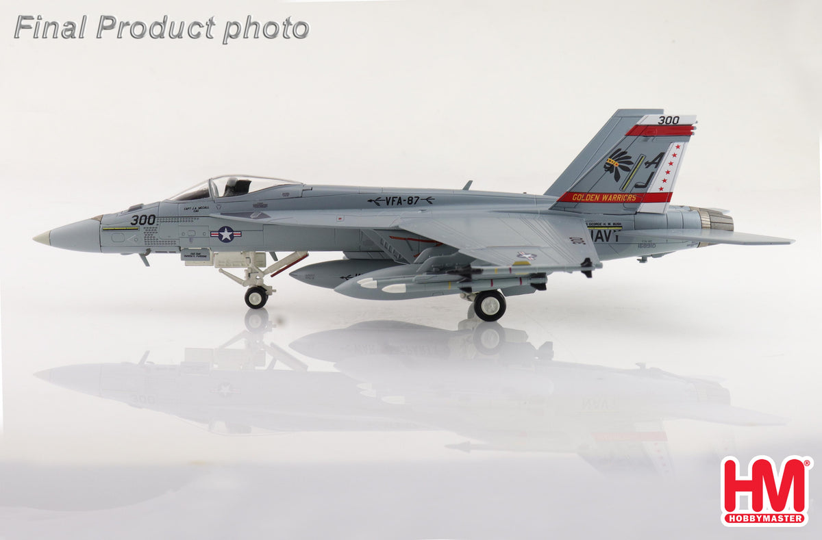 1/72 F/A-18E "Golden Warriors" 168910 VFA-87 2017 "Operation Inherent Resolve"