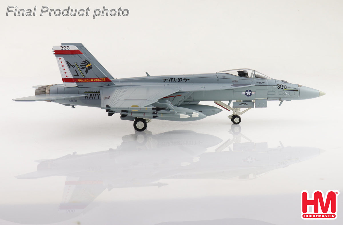 1/72 F/A-18E "Golden Warriors" 168910 VFA-87 2017 "Operation Inherent Resolve"