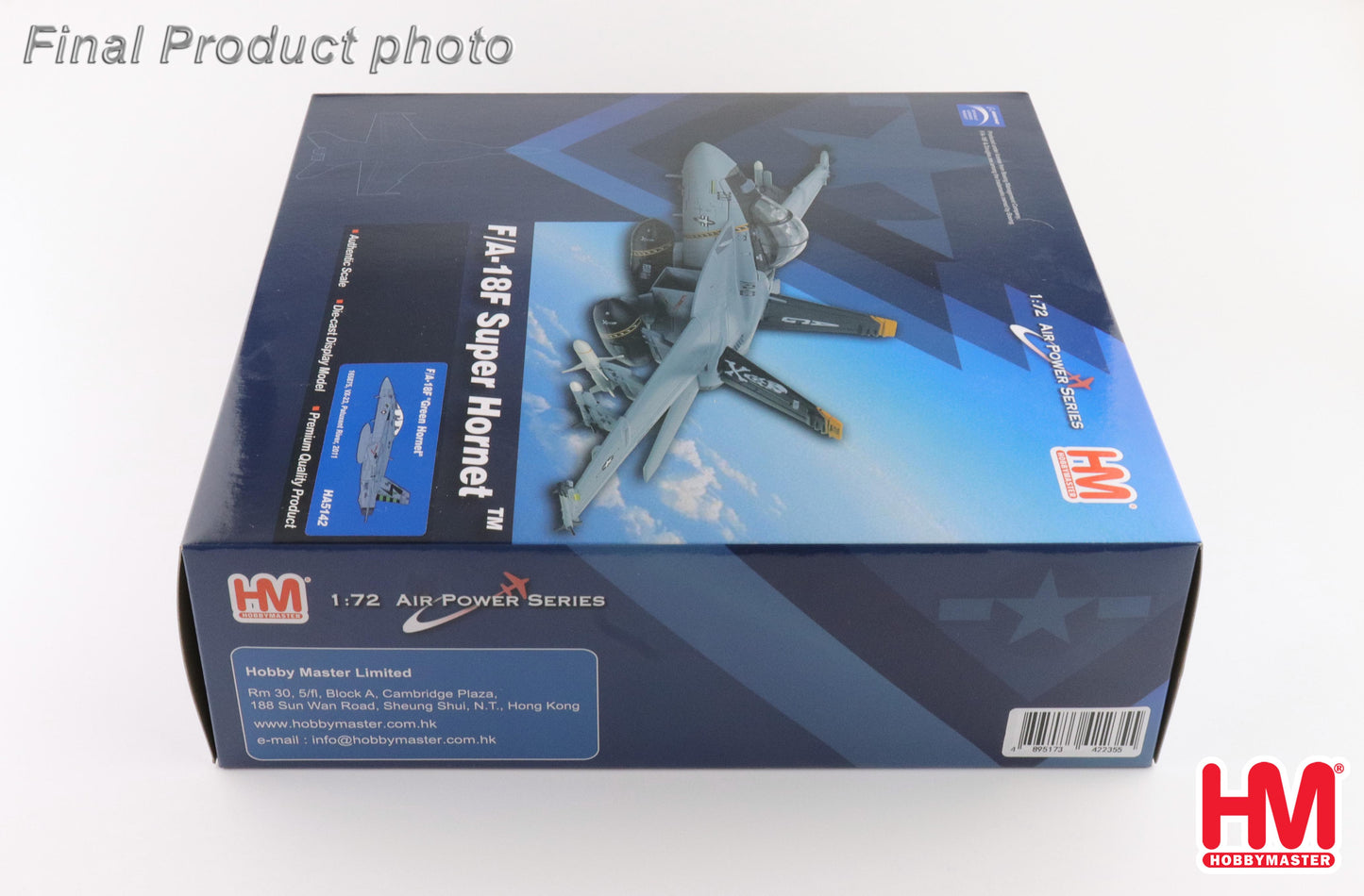 1/72 F/A-18F "Green Hornet" 165875 VX-23 Patuxent River 2011