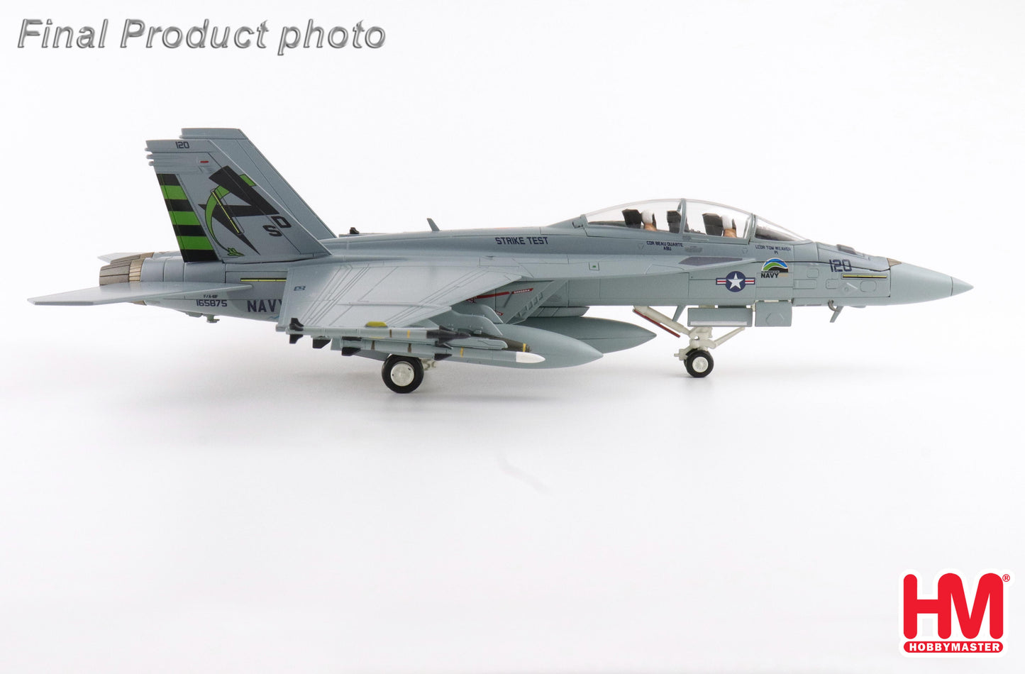 1/72 F/A-18F "Green Hornet" 165875 VX-23 Patuxent River 2011