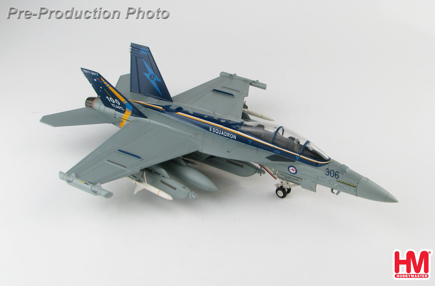 1/72 EA-18G Growler A46-306 No.6 Sqn "100th Anniversary" RAAF 2018