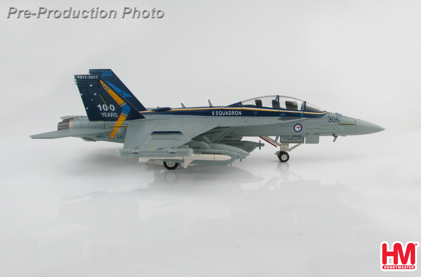 1/72 EA-18G Growler A46-306 No.6 Sqn "100th Anniversary" RAAF 2018