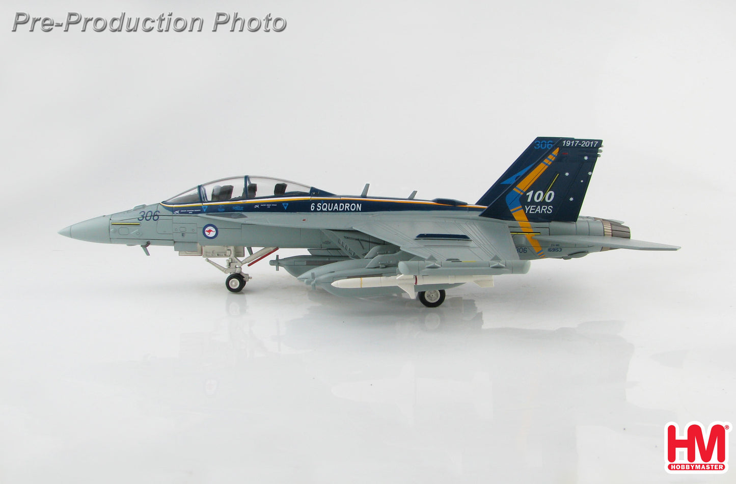 1/72 EA-18G Growler A46-306 No.6 Sqn "100th Anniversary" RAAF 2018