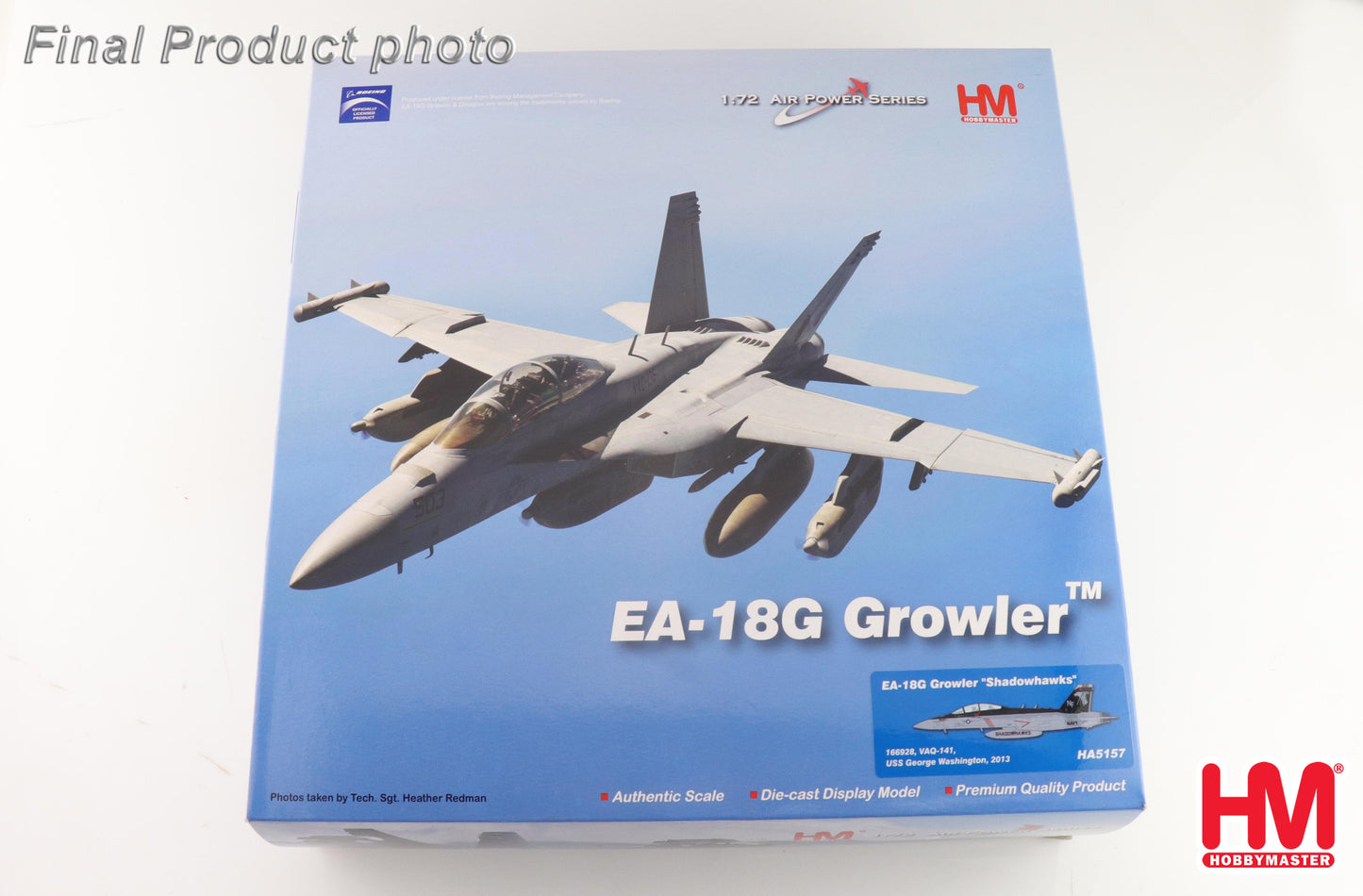 1/72 EA-18G Growler "Shadowhawks" 166928 VAQ-141 USS George Washington 2013