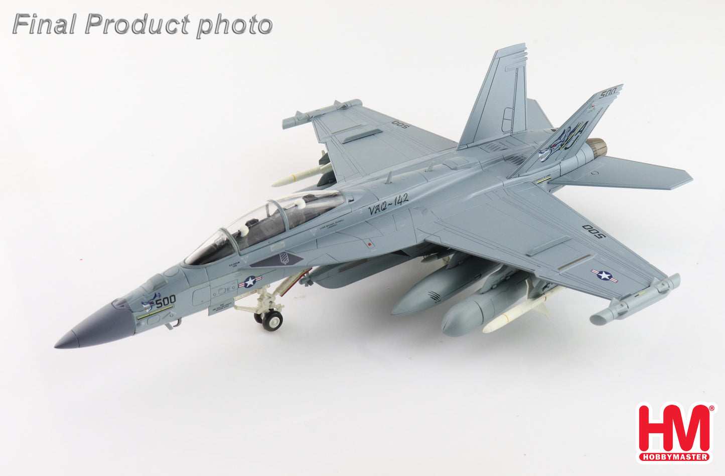 1/72 EA-18G Growler 166943 VAQ-124 USS Gerald R. Ford 2023 (with 2 x Next Generation Jammer (NGJ))