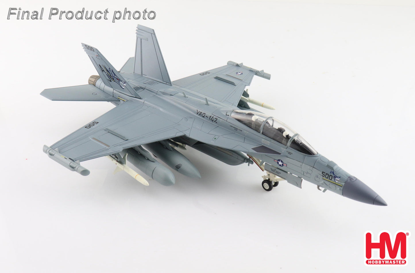 1/72 EA-18G Growler 166943 VAQ-124 USS Gerald R. Ford 2023 (with 2 x Next Generation Jammer (NGJ))