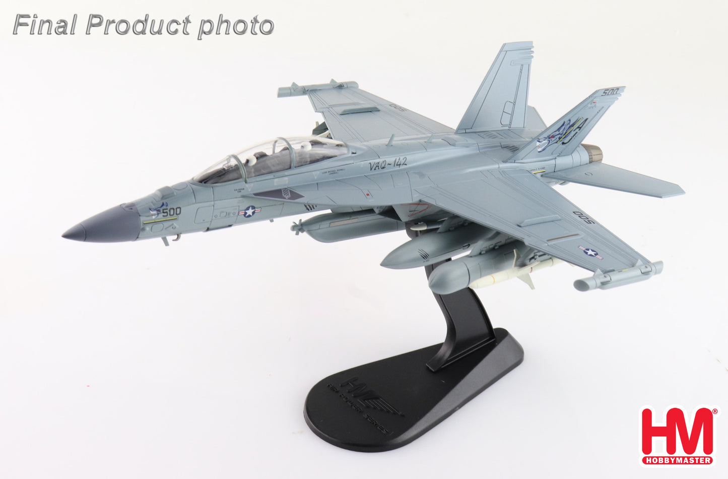1/72 EA-18G Growler 166943 VAQ-124 USS Gerald R. Ford 2023 (with 2 x Next Generation Jammer (NGJ))