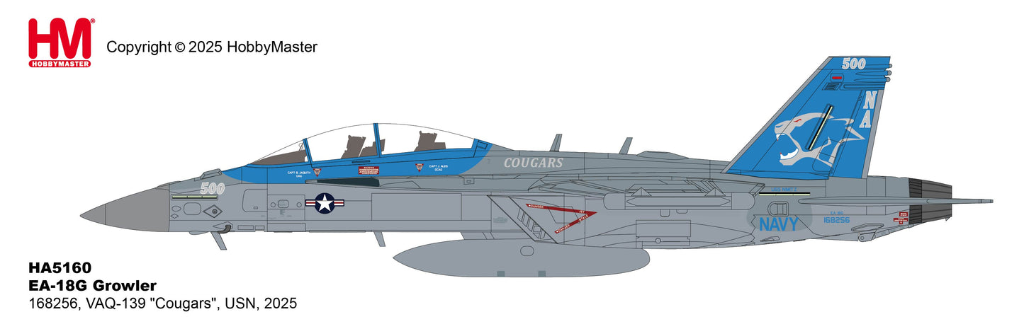 1/72 EA-18G Growler 168256 VAQ-139 "Cougars" USN 2025