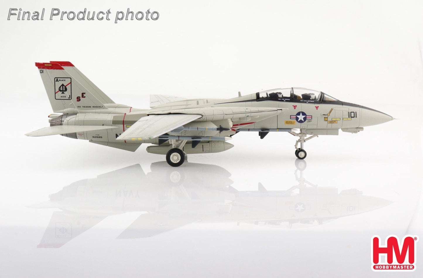 1/72 F-14A "Queen of Spades" 162689 VF-41 "Black Aces" Operation Desert Storm June 1991