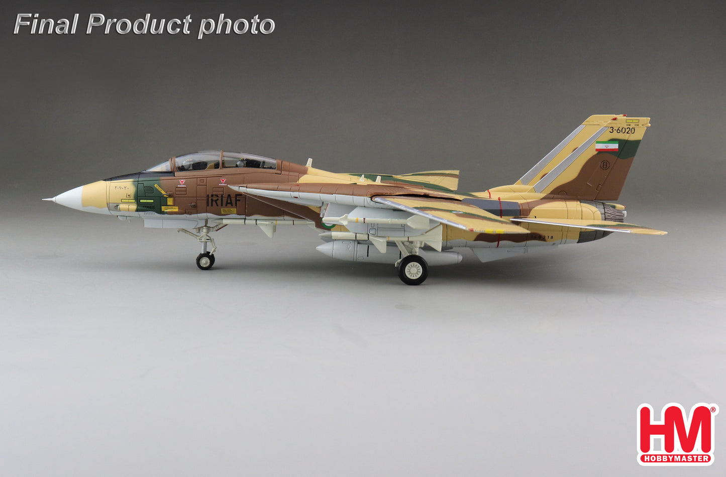 1/72 F-14A Tomcat 3-6020 82nd TFS IRIAF IRIAF Islamic Republic Of Iran Air Force Khatami Air Base 1987