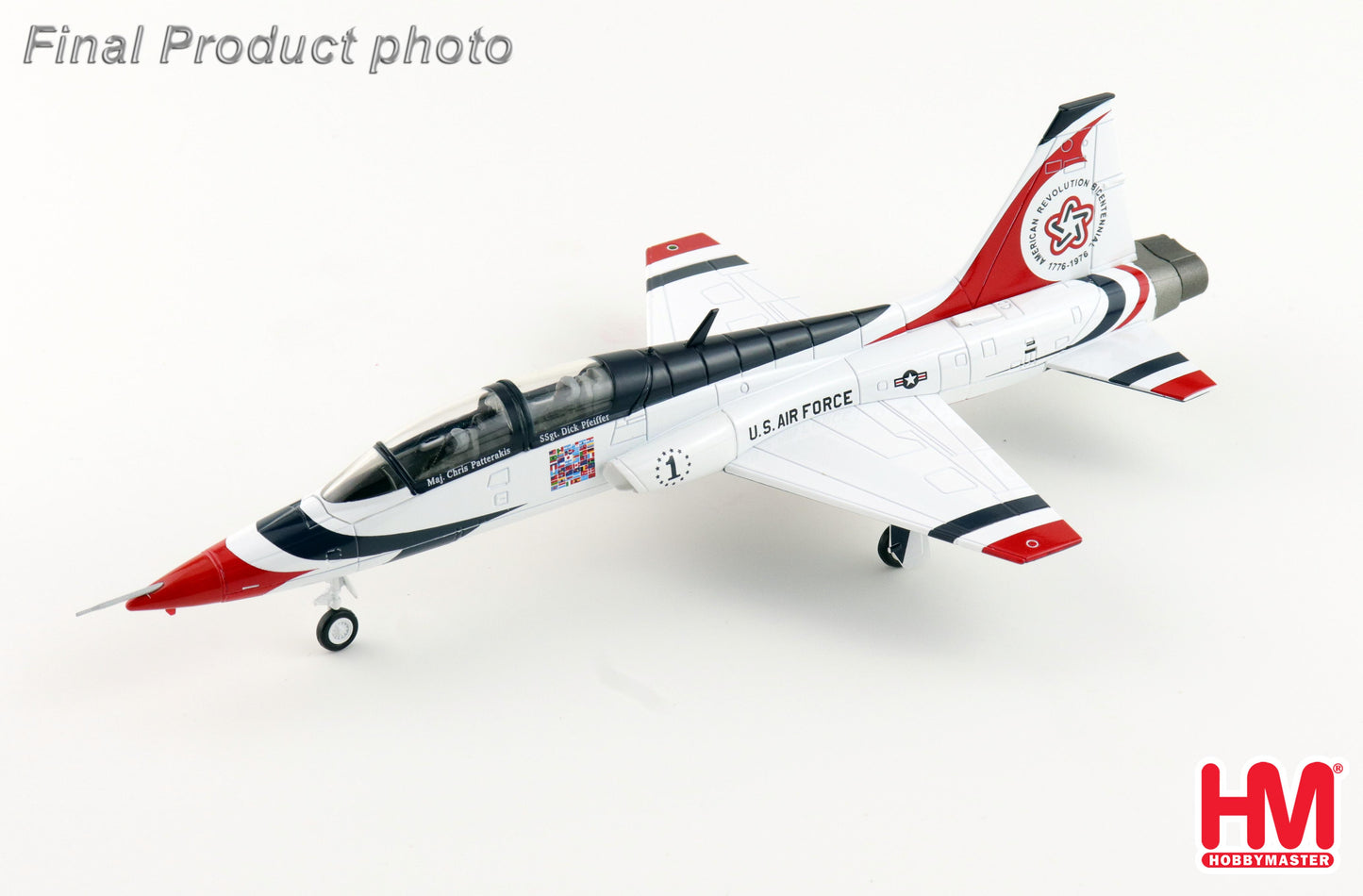 1/72 T-38 "Thunderbirds Bicentennial Scheme" No.1 Plane USAF 1976