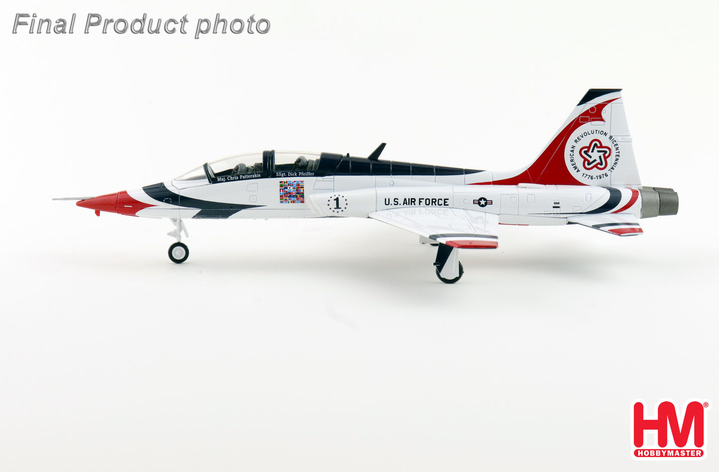 1/72 T-38 "Thunderbirds Bicentennial Scheme" No.1 Plane USAF 1976