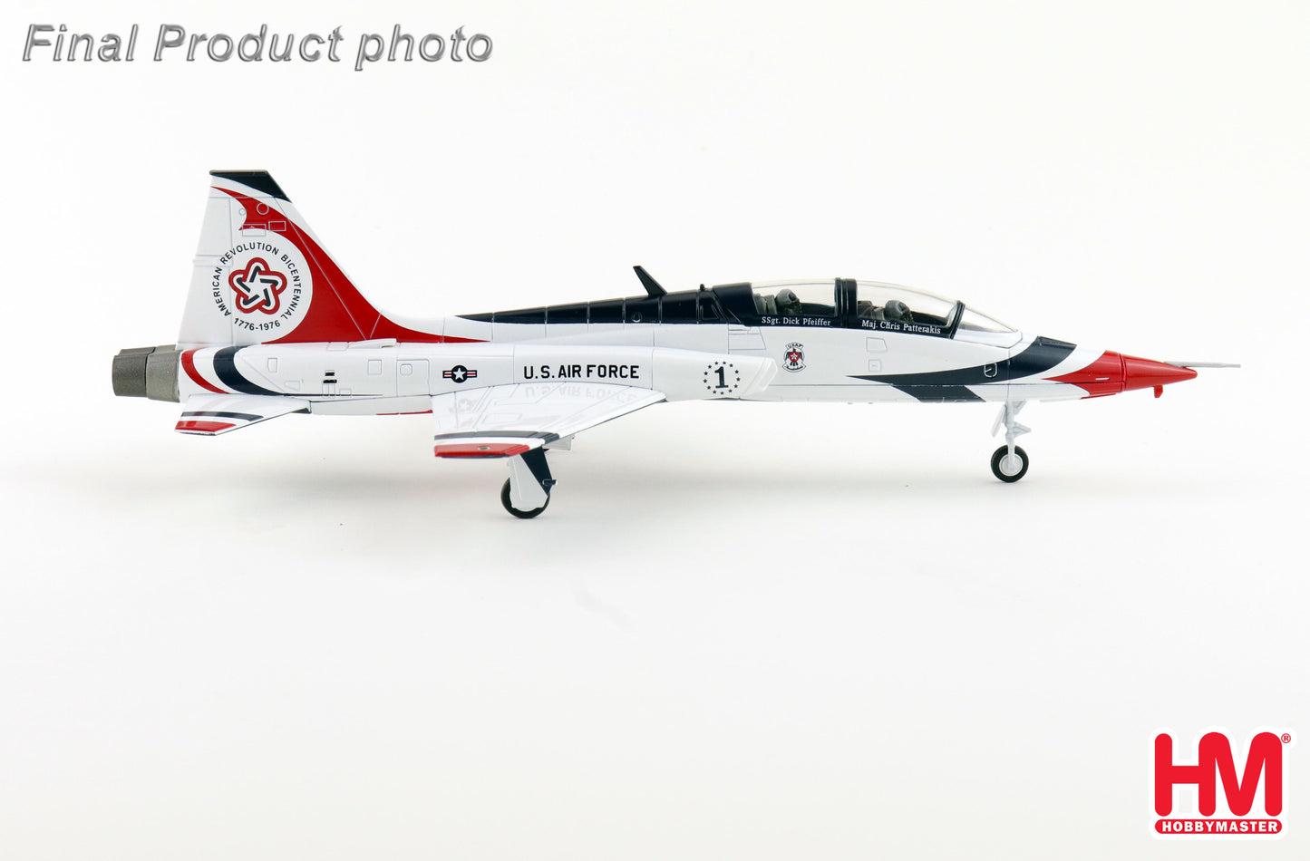 1/72 T-38 "Thunderbirds Bicentennial Scheme" No.1 Plane USAF 1976