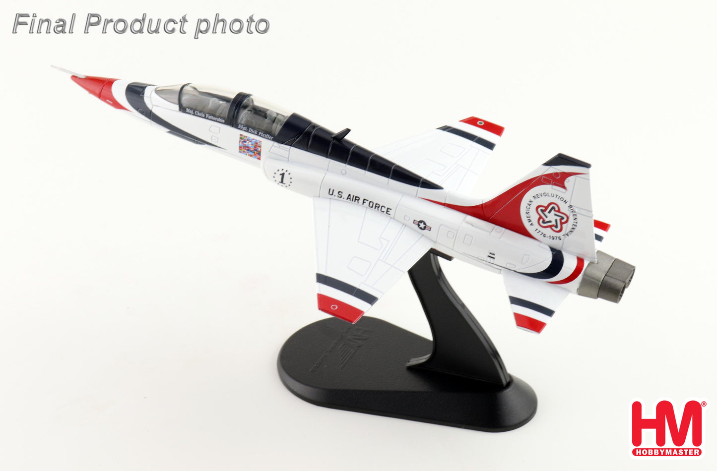 1/72 T-38 "Thunderbirds Bicentennial Scheme" No.1 Plane USAF 1976
