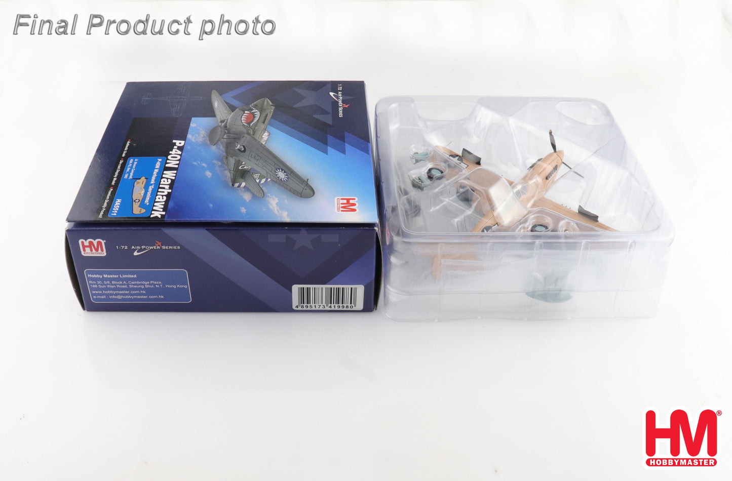 1/72 P-40N Warhawk "Geronimo!" Lt. Bruce Campbell 45th FS Dec. 1943