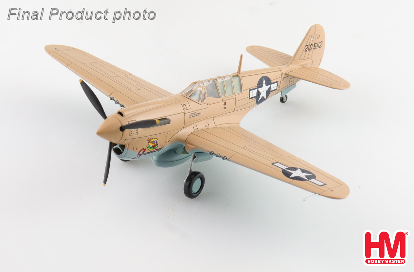 1/72 P-40N Warhawk "Geronimo!" Lt. Bruce Campbell 45th FS Dec. 1943