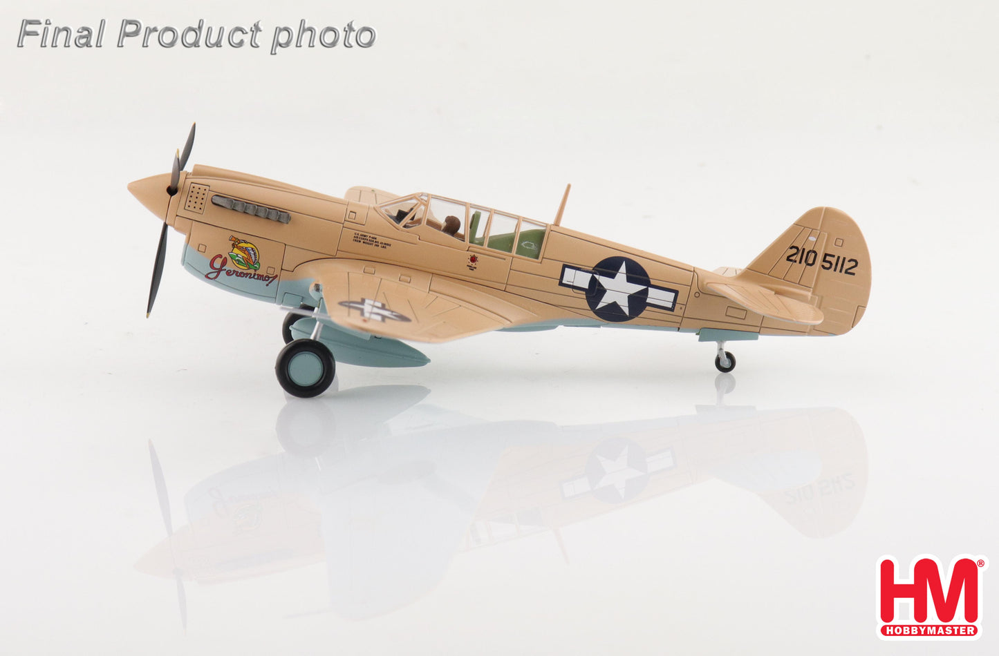 1/72 P-40N Warhawk "Geronimo!" Lt. Bruce Campbell 45th FS Dec. 1943