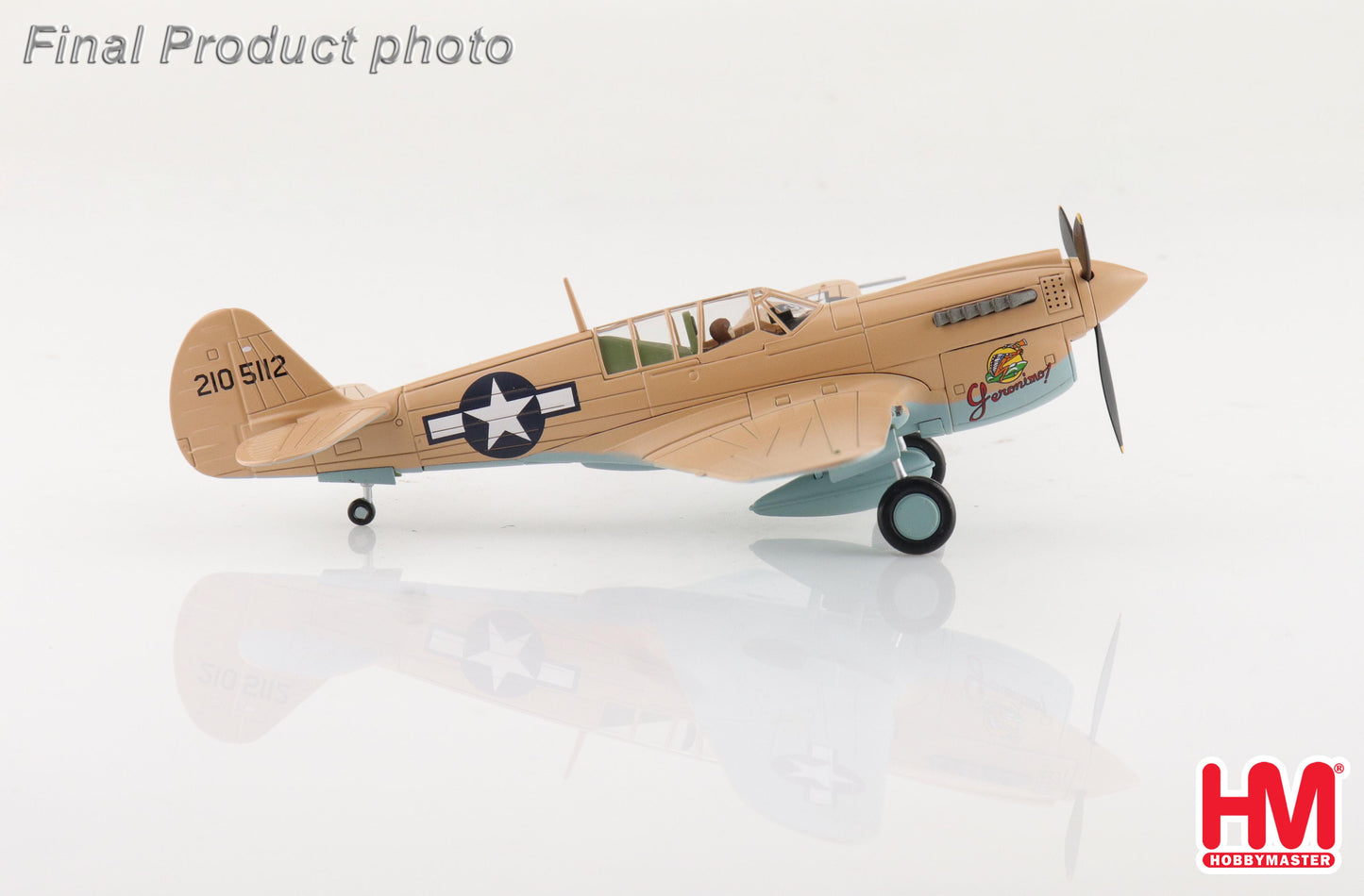 1/72 P-40N Warhawk "Geronimo!" Lt. Bruce Campbell 45th FS Dec. 1943