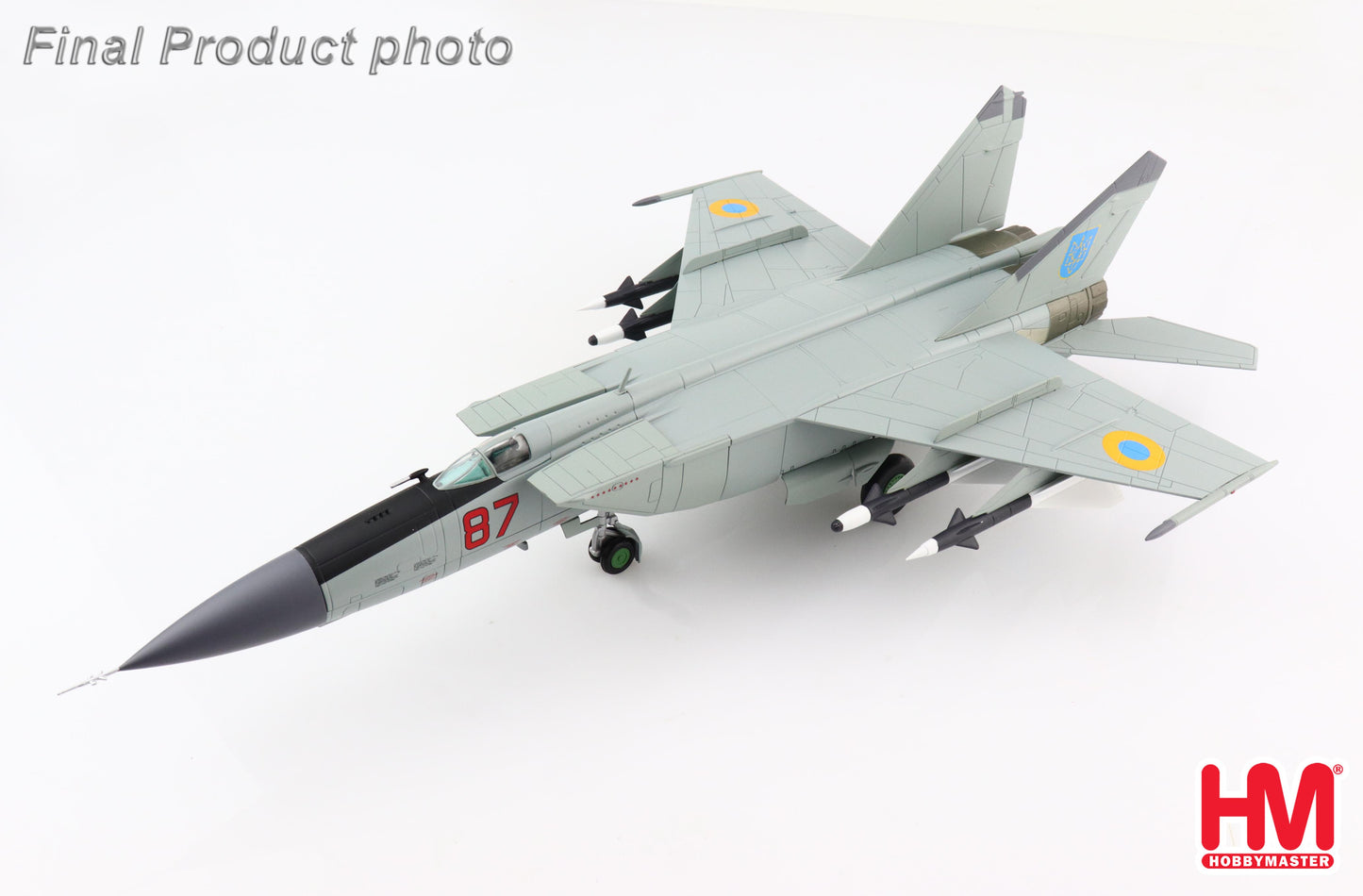 1/72 MIG-25PDS Foxbat Red 87 933rd FAR Air Defense of Ukraine 1995