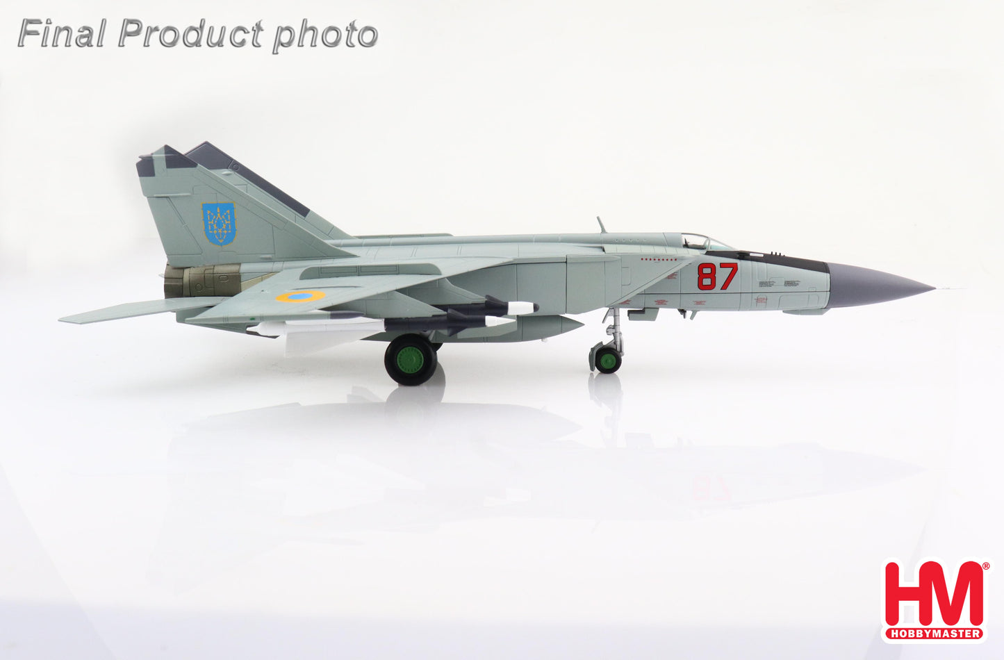 1/72 MIG-25PDS Foxbat Red 87 933rd FAR Air Defense of Ukraine 1995