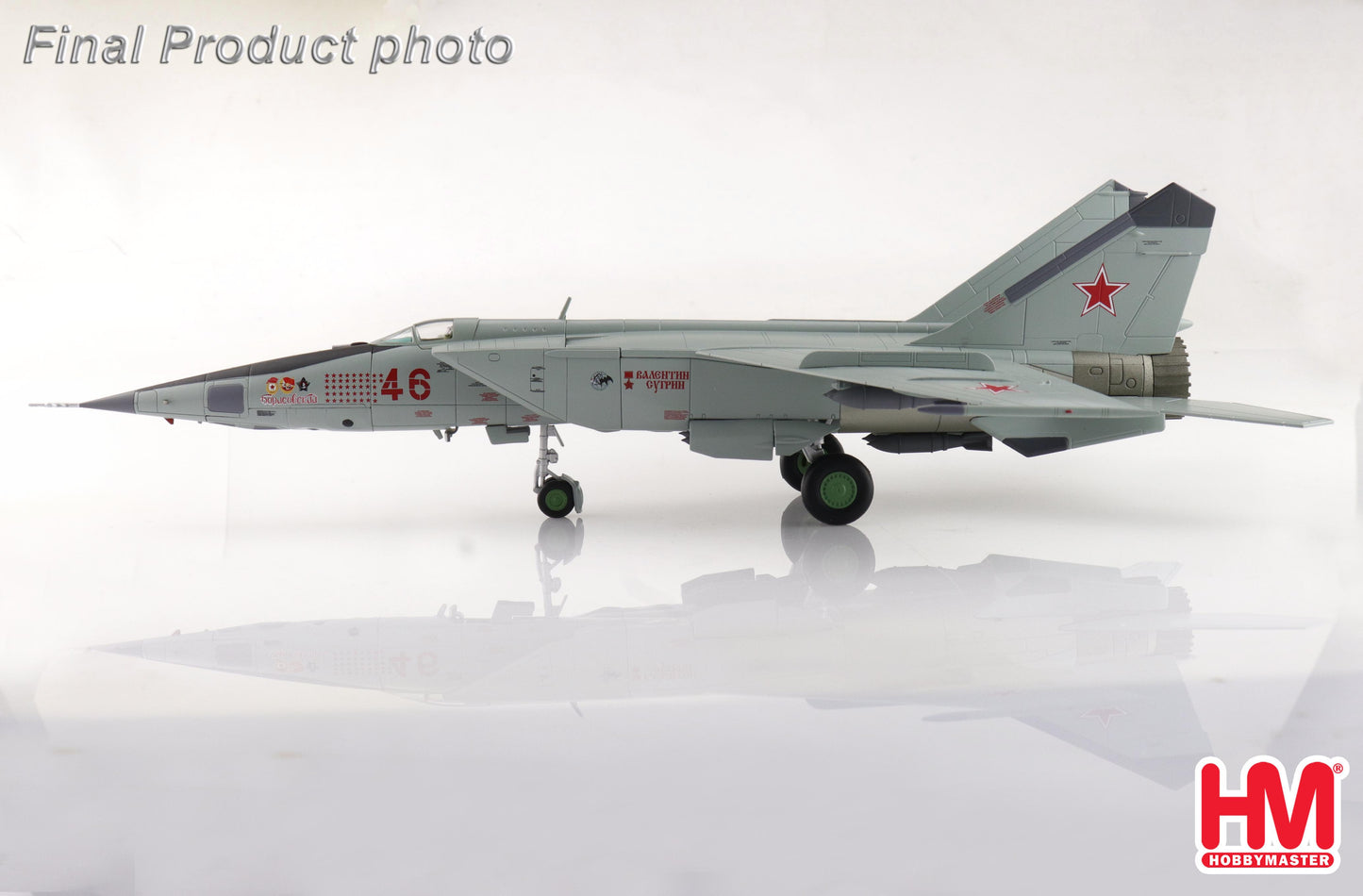 1/72 MIG-25RBT Red 46 47th GRAP 2nd Sqn. May 2001 (with 8 x FAB-500 Bombs)