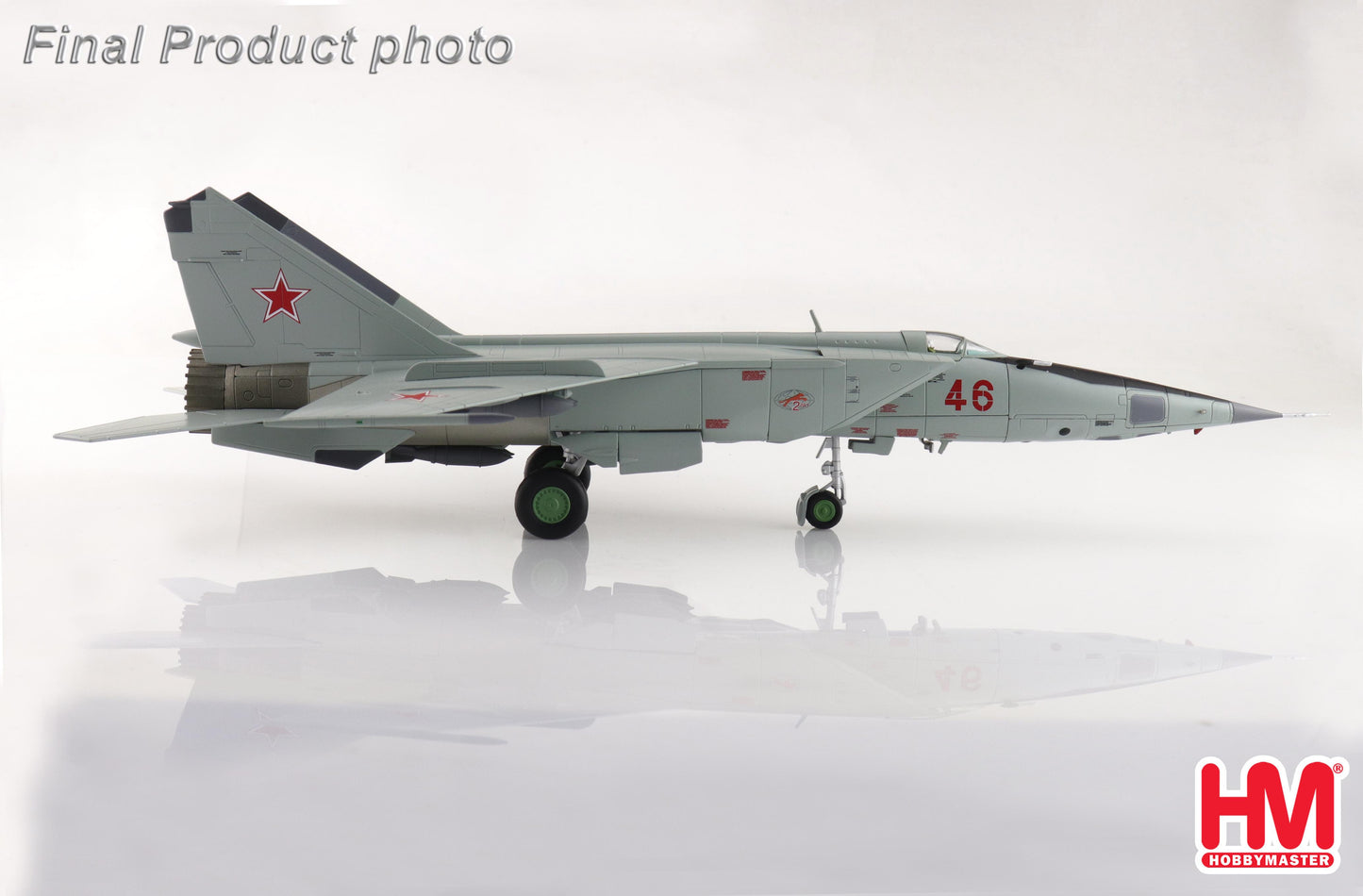 1/72 MIG-25RBT Red 46 47th GRAP 2nd Sqn. May 2001 (with 8 x FAB-500 Bombs)