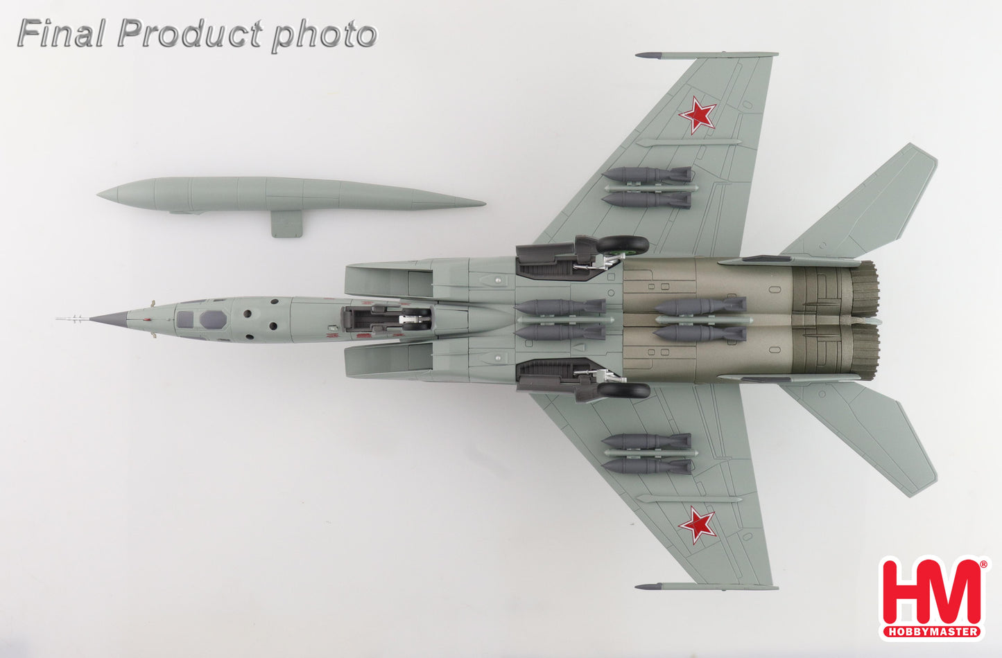 1/72 MIG-25RBT Red 46 47th GRAP 2nd Sqn. May 2001 (with 8 x FAB-500 Bombs)