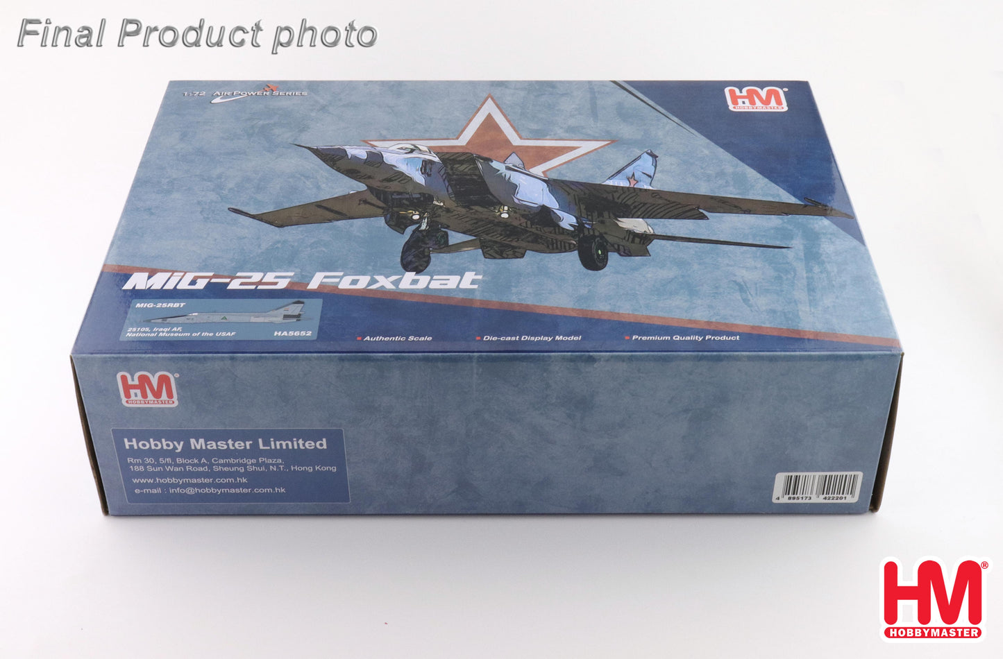 1/72 MIG-25RBT 25105 Iraqi AF National Museum of the USAF