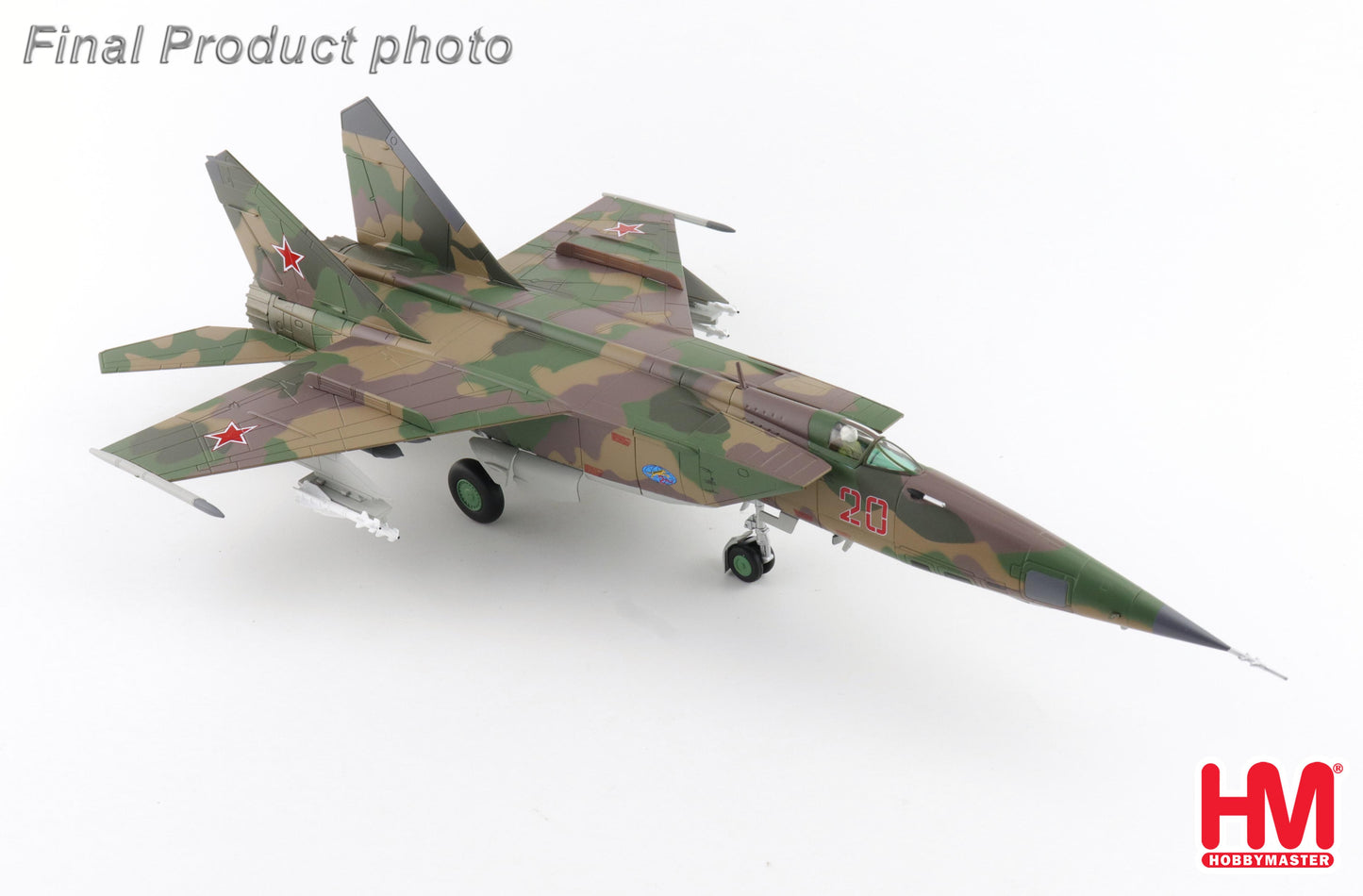 1/72 MIG-25RBF Red 20 47th GRAP Shatalovo AB 2001