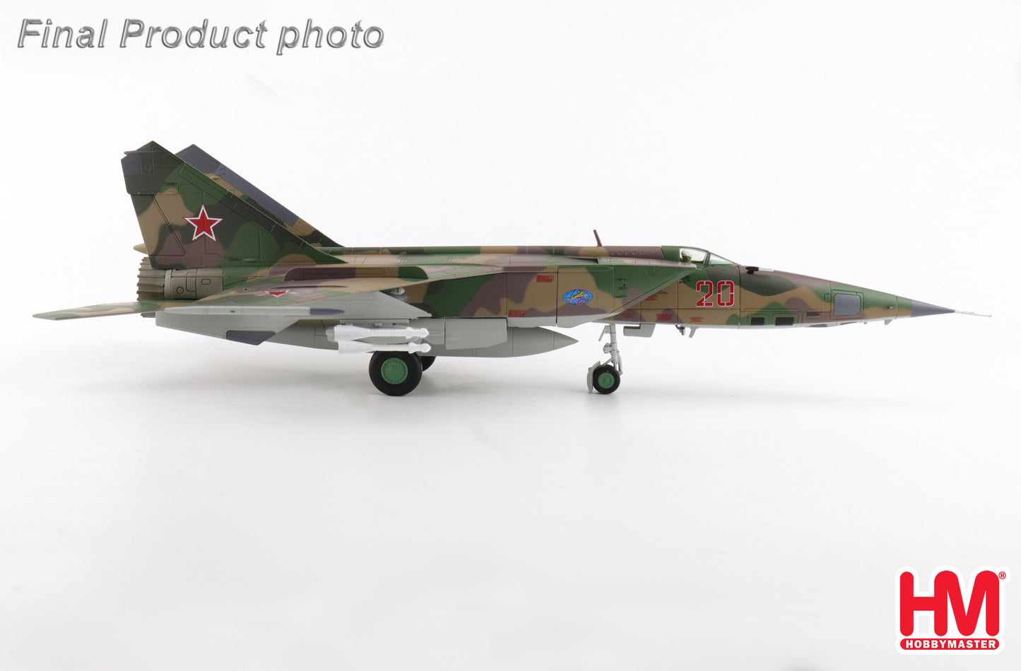 1/72 MIG-25RBF Red 20 47th GRAP Shatalovo AB 2001