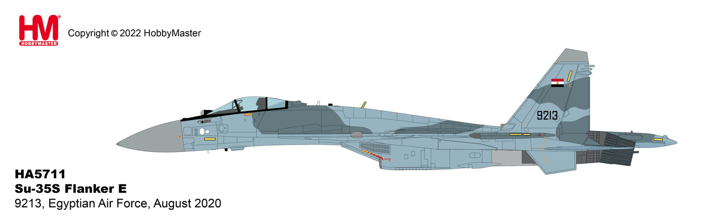 1/72 Su-35S Flanker E 9213 Egyptian Air Force August 2020