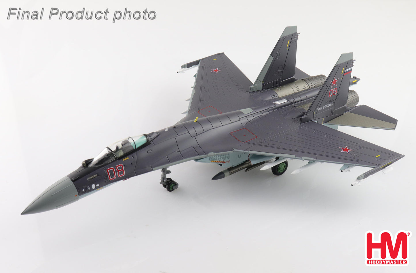 1/72 Su-35S Flanker E Red 08/RF-93648 Russian Air Force Zhuhai Jinwan Airport 2014