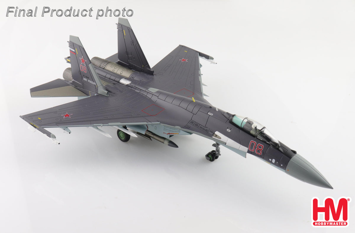 1/72 Su-35S Flanker E Red 08/RF-93648 Russian Air Force Zhuhai Jinwan Airport 2014