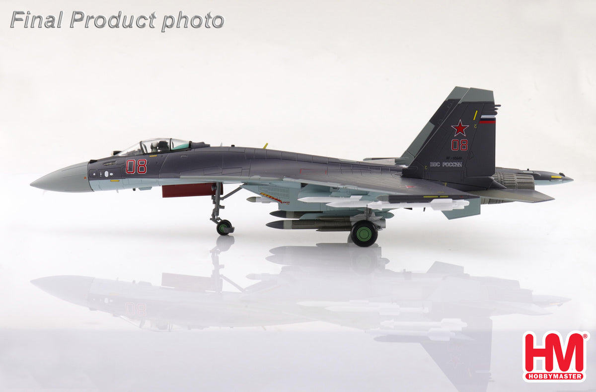 1/72 Su-35S Flanker E Red 08/RF-93648 Russian Air Force Zhuhai Jinwan Airport 2014