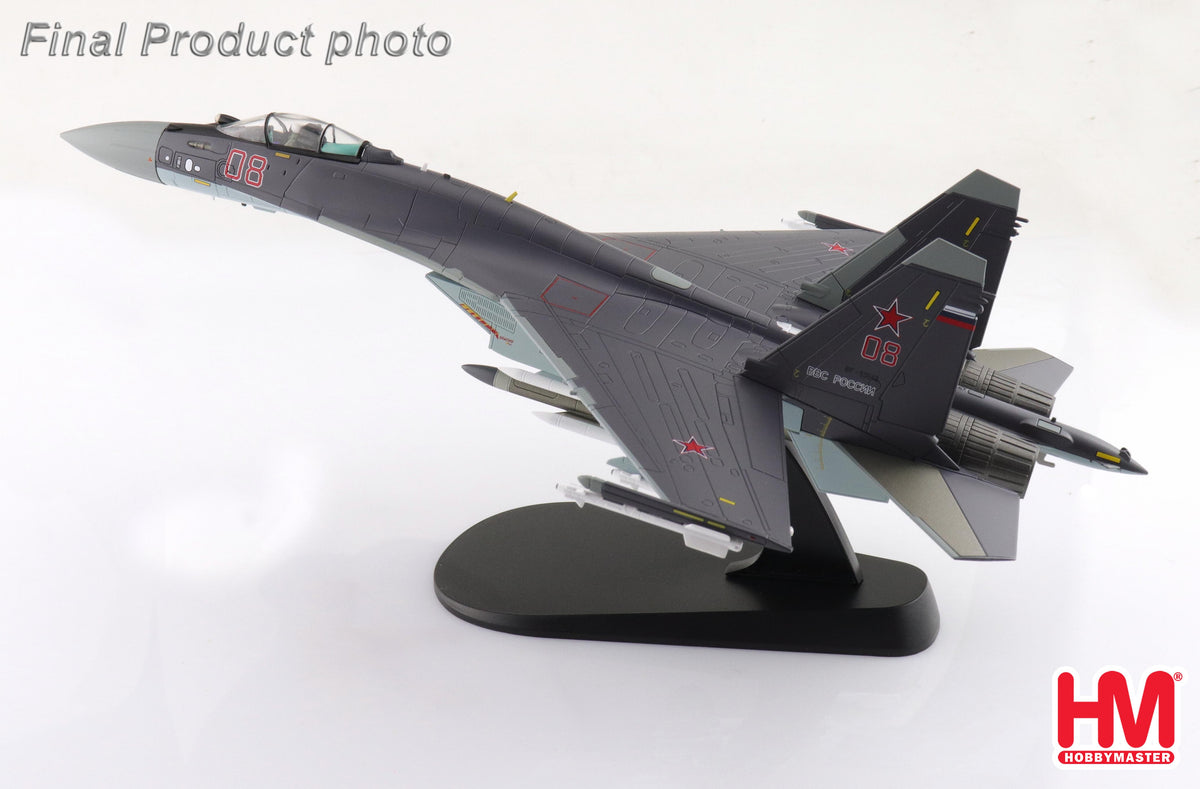 1/72 Su-35S Flanker E Red 08/RF-93648 Russian Air Force Zhuhai Jinwan Airport 2014