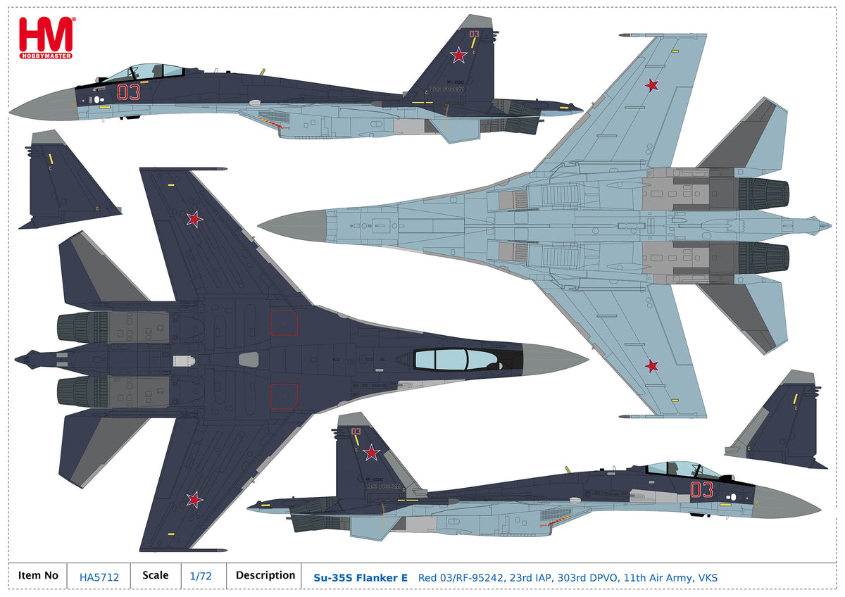 1/72 Su-35S Flanker E Red 08/RF-93648 Russian Air Force Zhuhai Jinwan Airport 2014