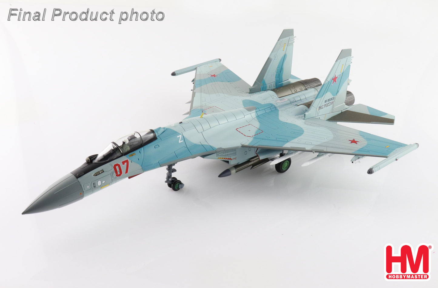 1/72 Su-35S Flanker E Red 07/RF-95909 Russian Air Force Syria 2023 (with "Khibiny" ECM Pods)