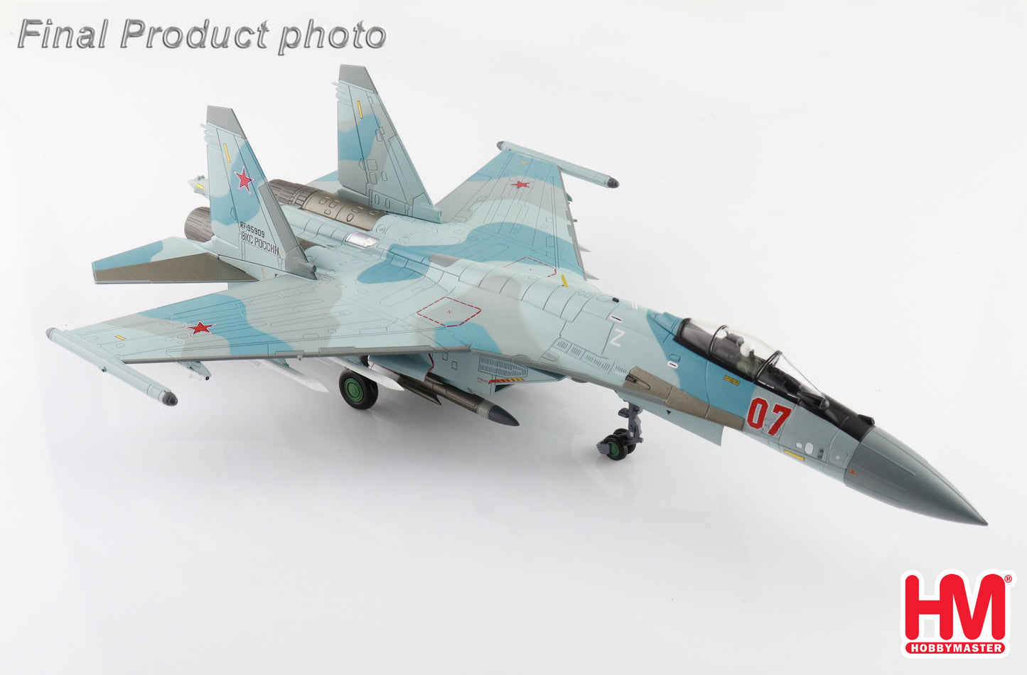 1/72 Su-35S Flanker E Red 07/RF-95909 Russian Air Force Syria 2023 (with "Khibiny" ECM Pods)